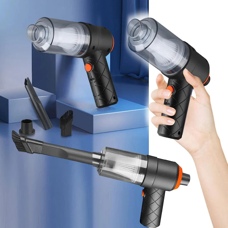 DustBlitz Pro - 2 in 1 Wireless Mini Vacuum Cleaner