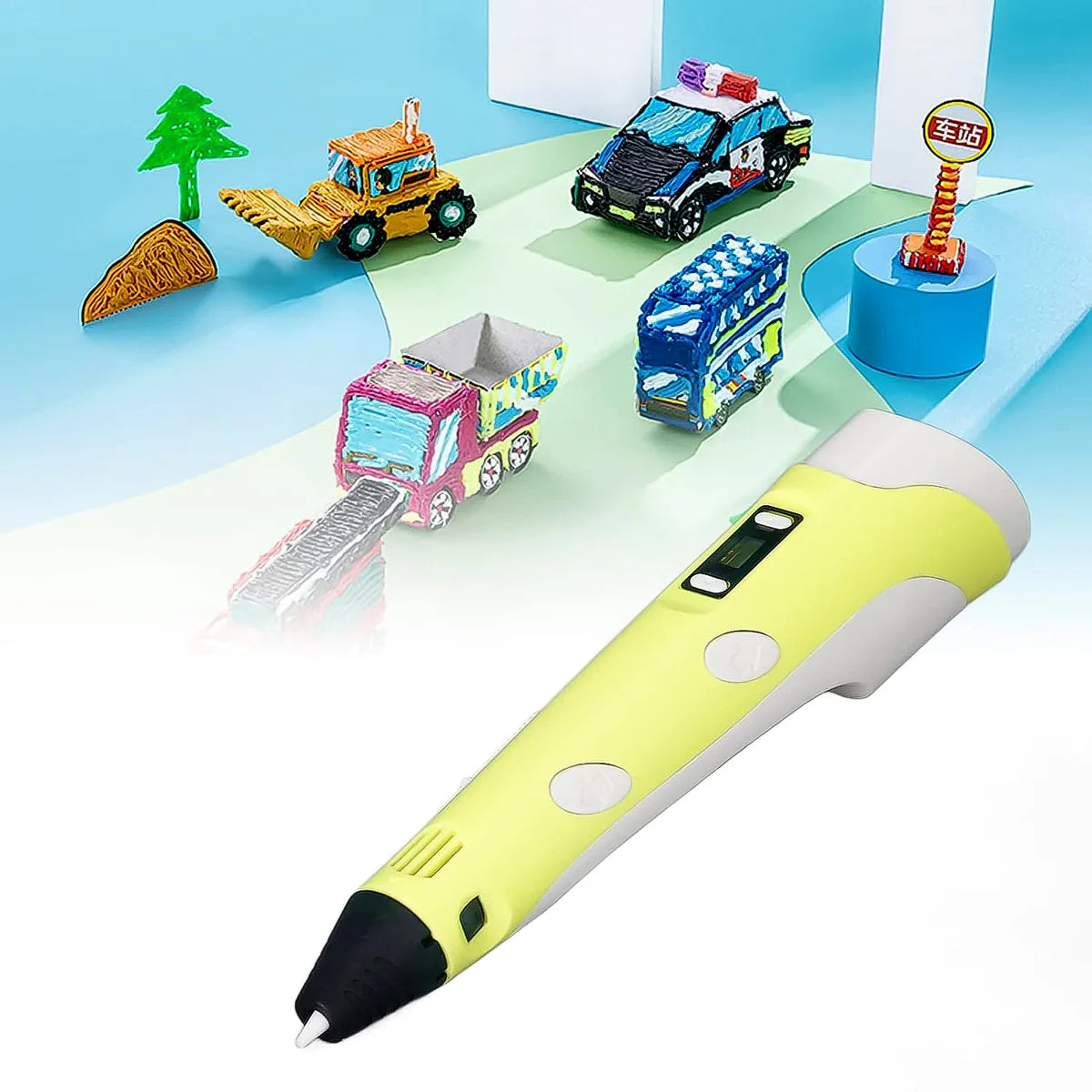 DoodleCraft 3D - Smart 3D Printing Pen Set