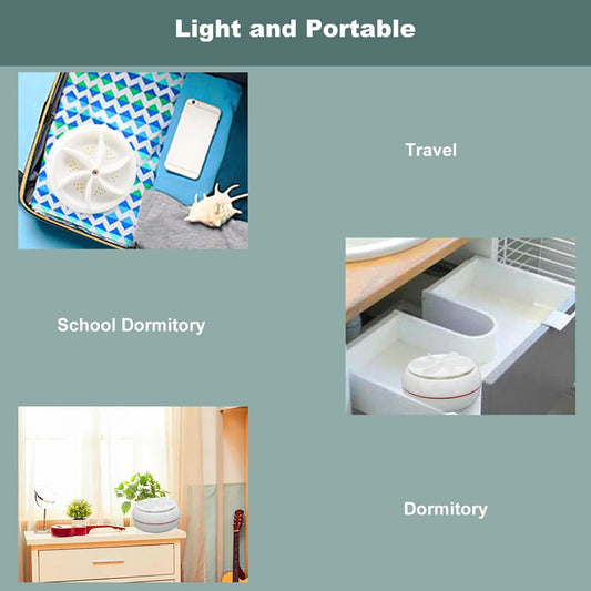 TurboWash Mini - USB Portable Turbine Washing Machine