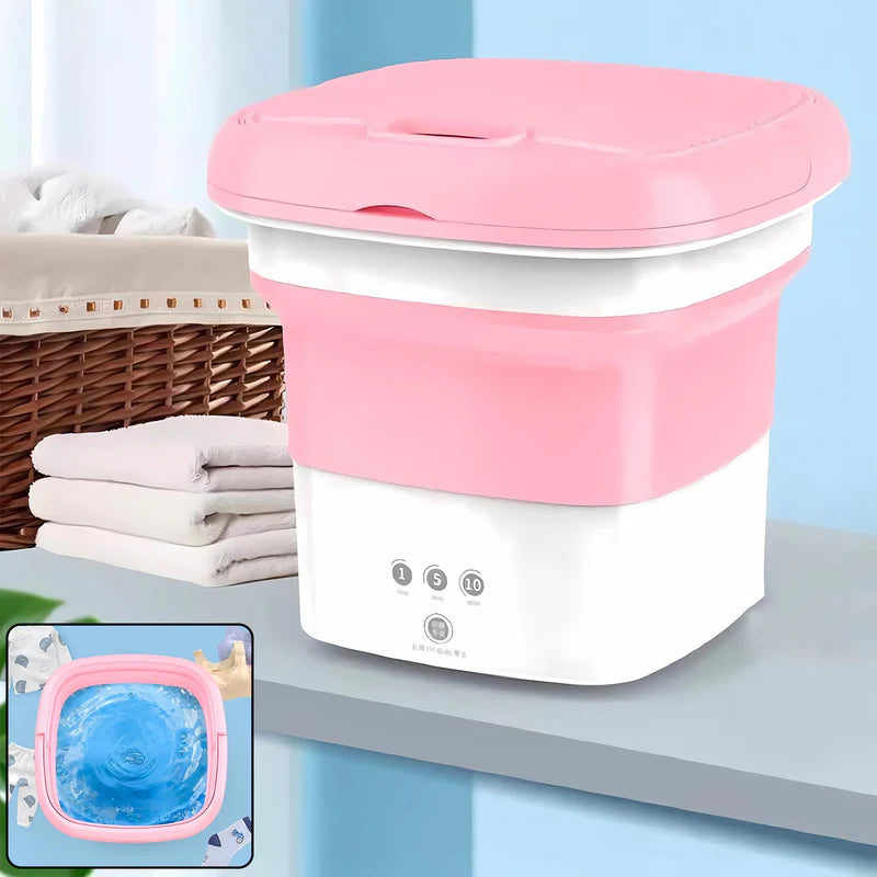 FoldWash Mini - Portable Foldable Washing Machine
