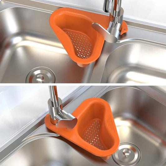 SwanSink Strainer - Corner Drain Basket for Kitchen & Wash Basins