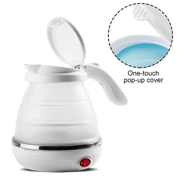 FoldiKettle Pro - Silicone Foldable Electric Travel Kettle (0.6L)