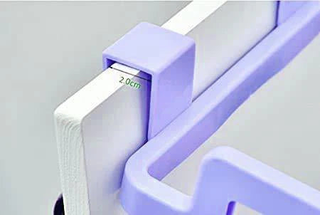 Smart Hanging Garbage Bag Rack Holder - Cabinet Door Trash Bag Organizer for Kitchen