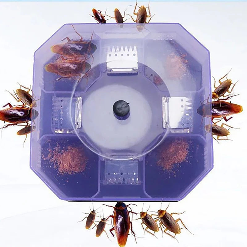 RoachTrap Pro™ - Reusable Cockroach Catcher Box with Bait