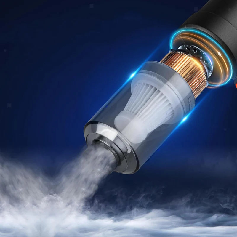 DustBlitz Pro - 2 in 1 Wireless Mini Vacuum Cleaner