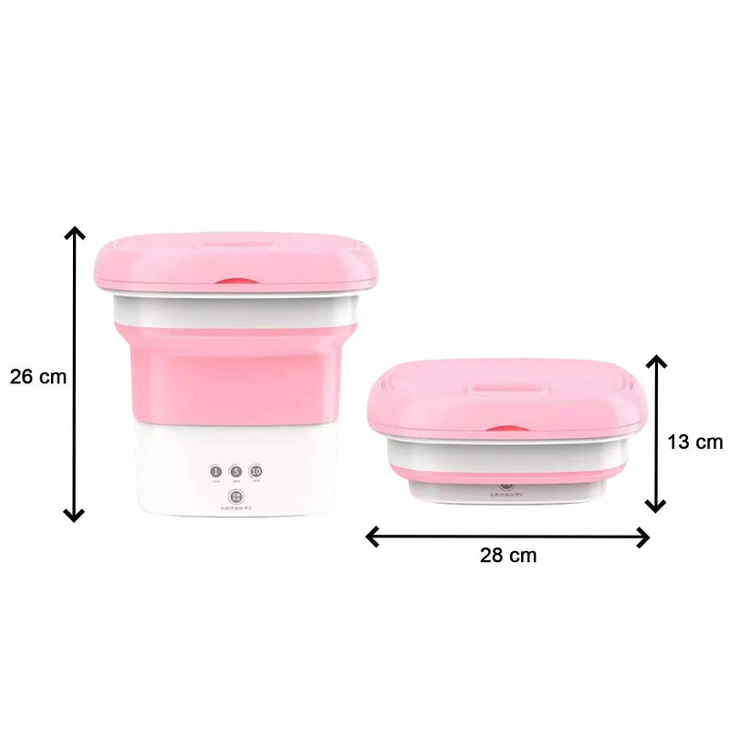 FoldWash Mini - Portable Foldable Washing Machine