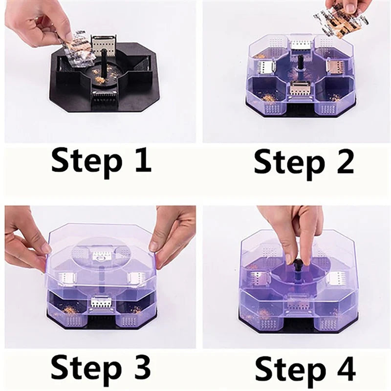 RoachTrap Pro™ - Reusable Cockroach Catcher Box with Bait