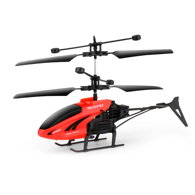 SkyFly Mini RC Helicopter - USB Rechargeable Remote Control Copter (1 Pc)