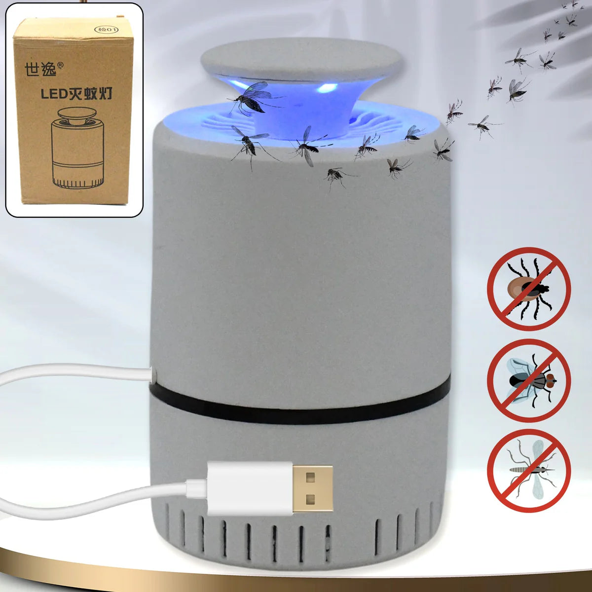 BuzzAway Pro - USB Mosquito Killer Lamp