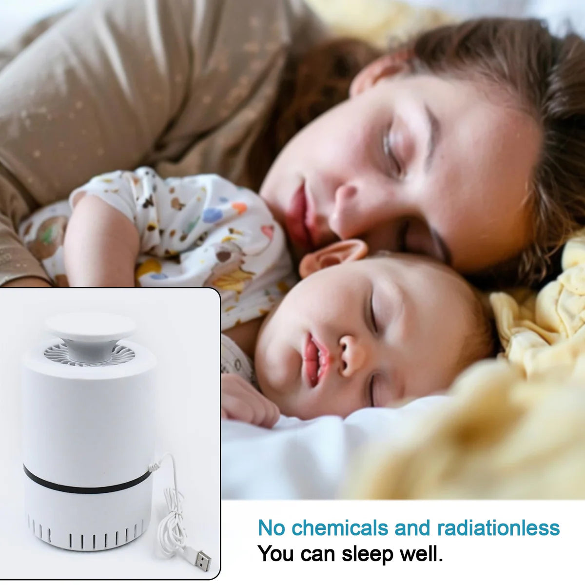 BuzzAway Pro - USB Mosquito Killer Lamp