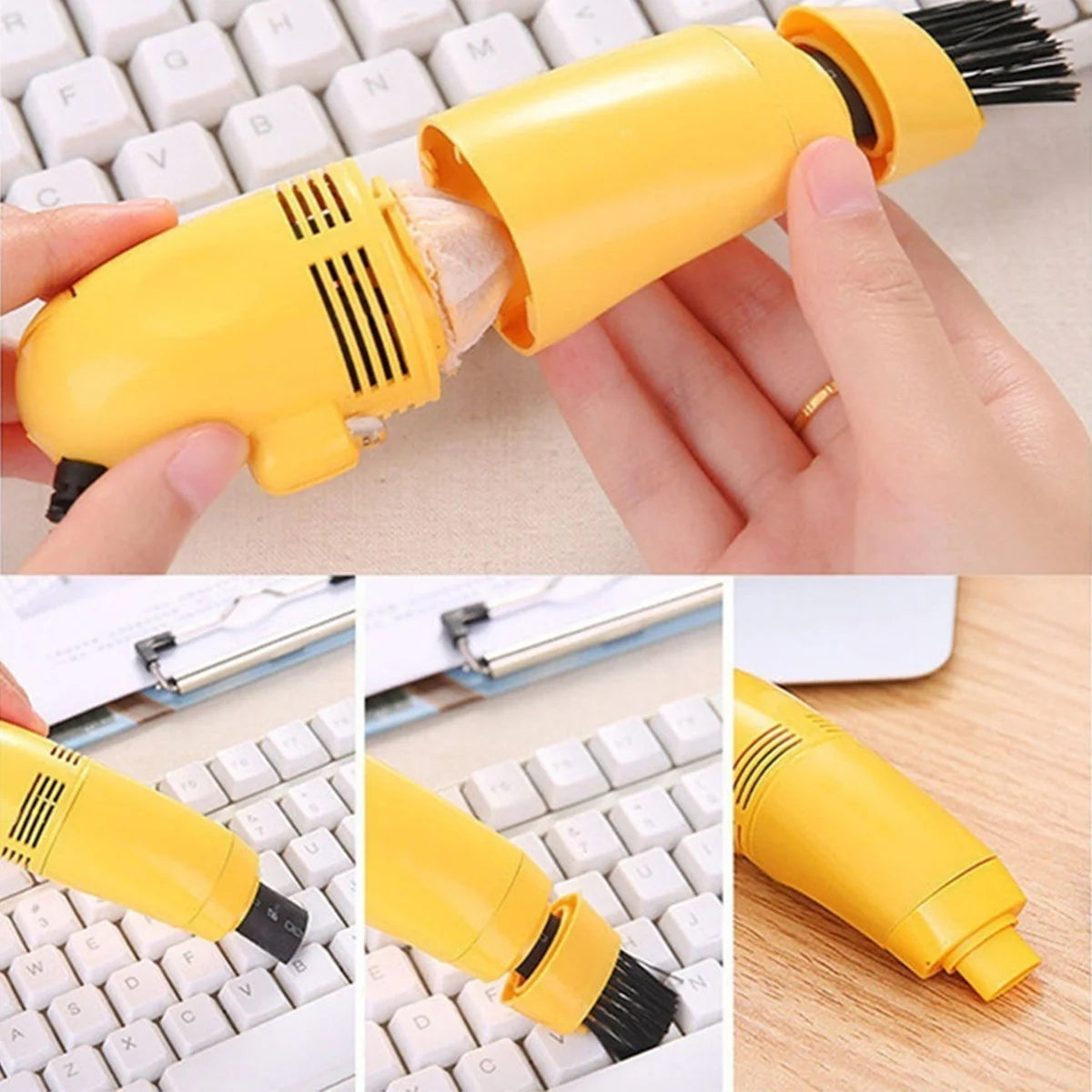 DustMate Mini - USB Keyboard & Car Vacuum Cleaner