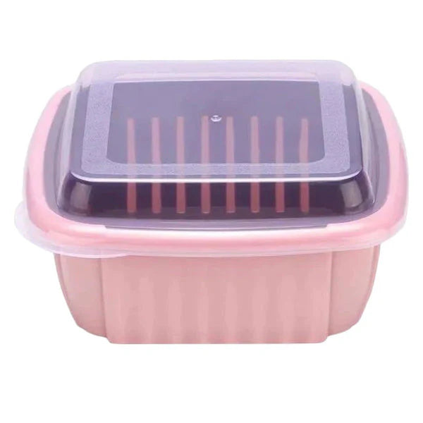 FreshDrain Pro - Double Layer Food Washing Basket