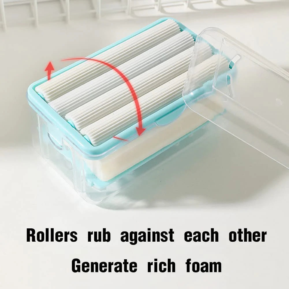RollFoam Pro - 2 in 1 Soap Roller with Storage Case